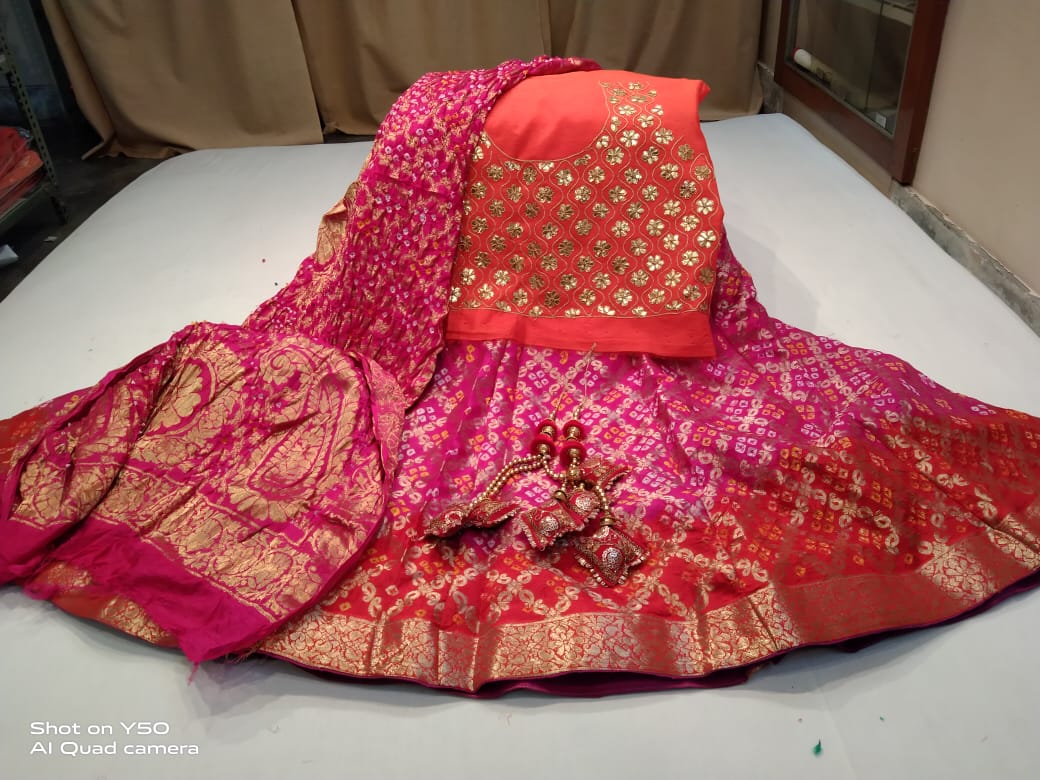Rajasthani Ghadchola Lahenga Anant Tex Exports Private Limited