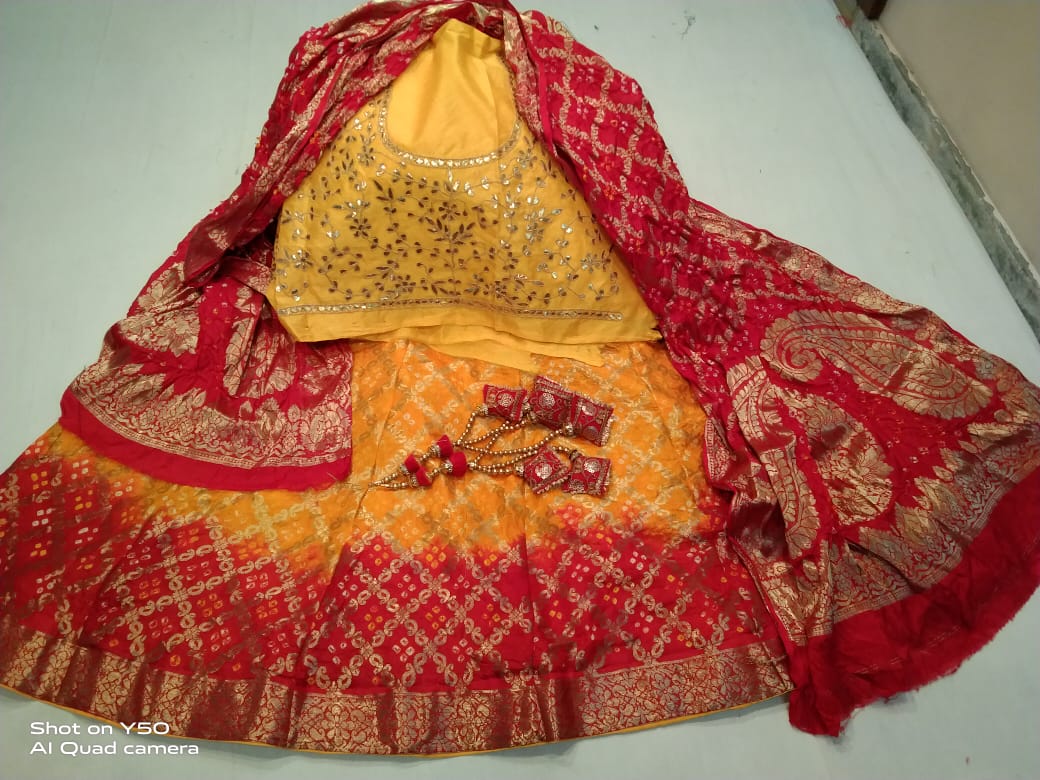 Rajasthani Ghadchola Lahenga Anant Tex Exports Private Limited
