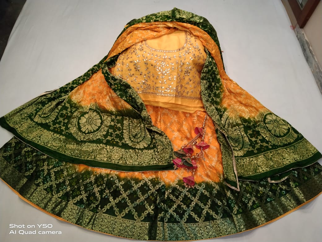 Rajasthani Ghadchola Lahenga Anant Tex Exports Private Limited