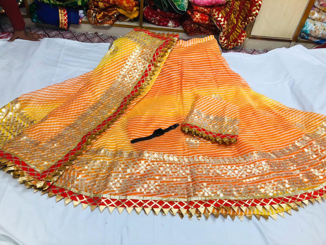 Rajasthani kotta Doriya lahriya Lehenga Anant Tex Exports Private Limited
