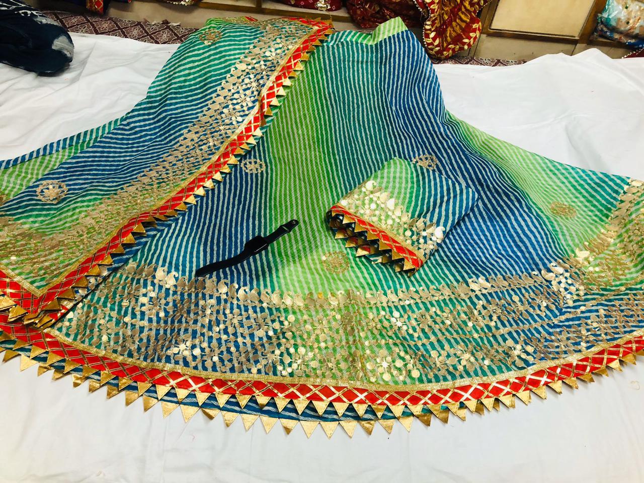Rajasthani kotta Doriya lahriya Lehenga Anant Tex Exports Private Limited