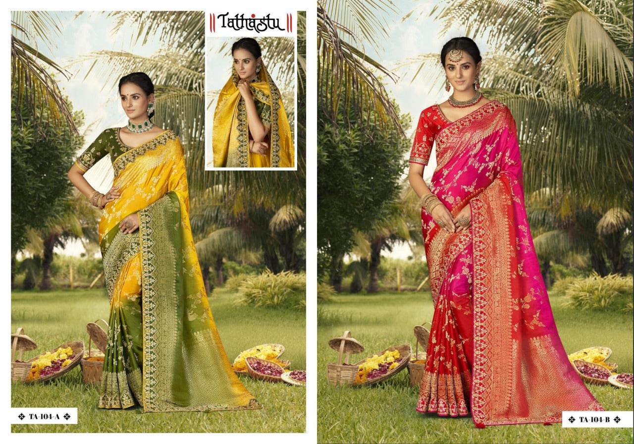 TATHASTU 100 SERIES GAJI SILK SAREE Anant Tex Exports Private Limited