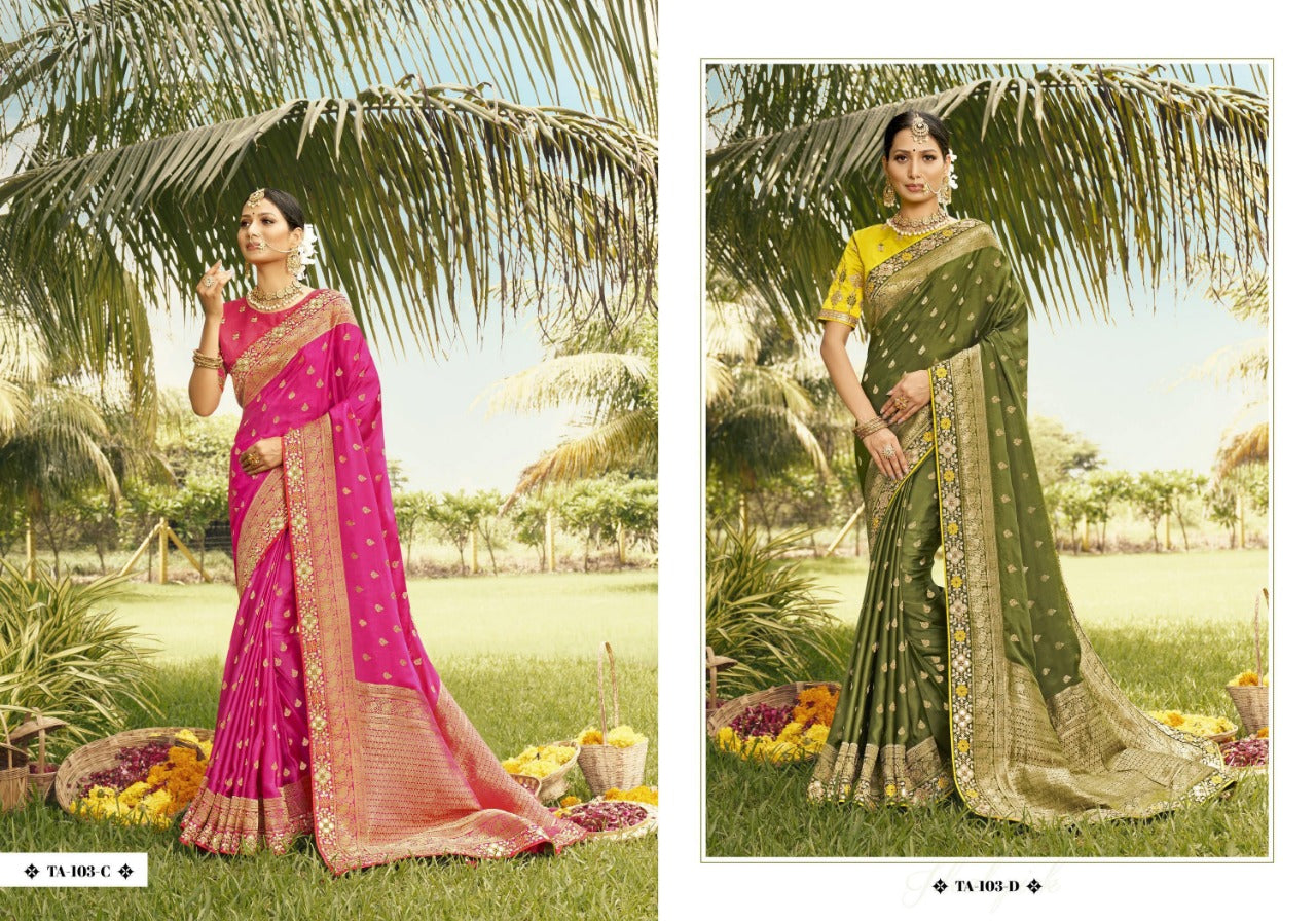 TATHASTU 100 SERIES GAJI SILK SAREE Anant Tex Exports Private Limited