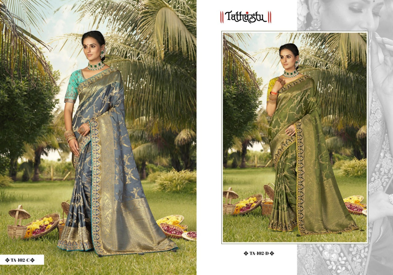 TATHASTU 100 SERIES GAJI SILK SAREE Anant Tex Exports Private Limited