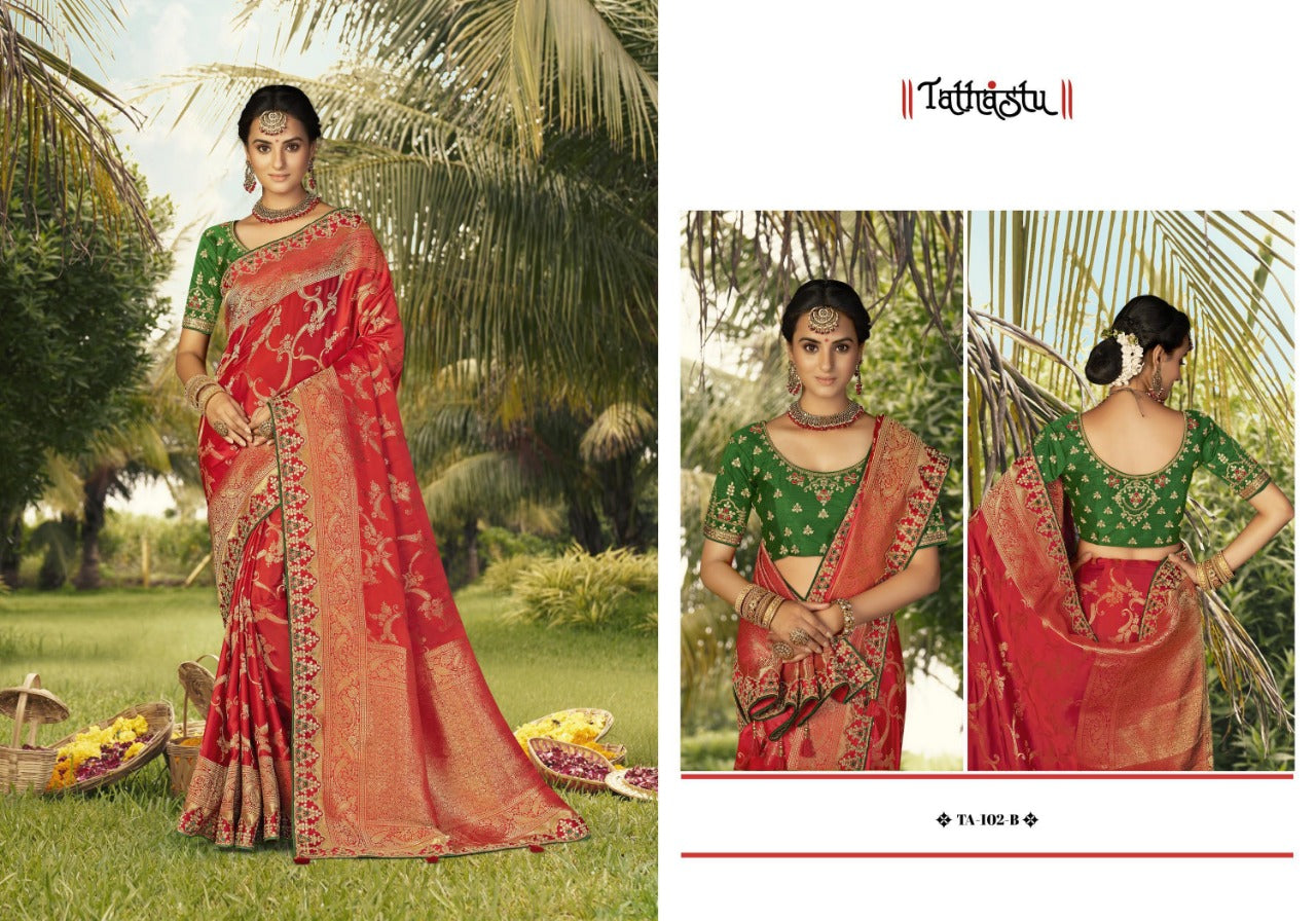 TATHASTU 100 SERIES GAJI SILK SAREE Anant Tex Exports Private Limited