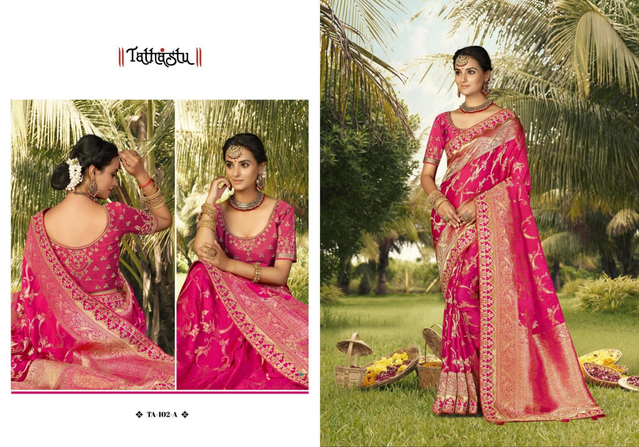 TATHASTU 100 SERIES GAJI SILK SAREE Anant Tex Exports Private Limited