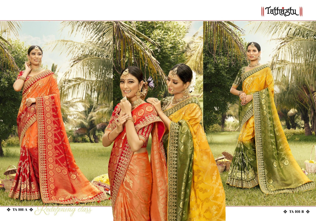 TATHASTU 100 SERIES GAJI SILK SAREE Anant Tex Exports Private Limited