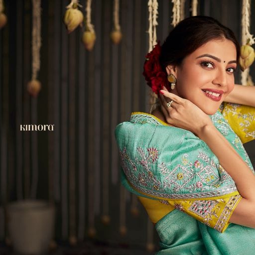 Traditional Styled Kajal- 11 Designer Banarasi Saree 5221 to 5235 Anant Tex Exports Private Limited