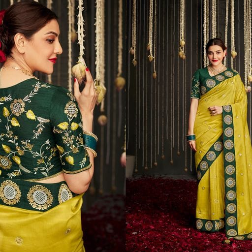 Traditional Styled Kajal- 11 Designer Banarasi Saree 5221 to 5235 Anant Tex Exports Private Limited