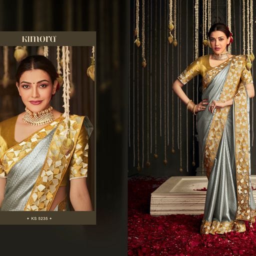 Traditional Styled Kajal- 11 Designer Banarasi Saree 5221 to 5235 Anant Tex Exports Private Limited