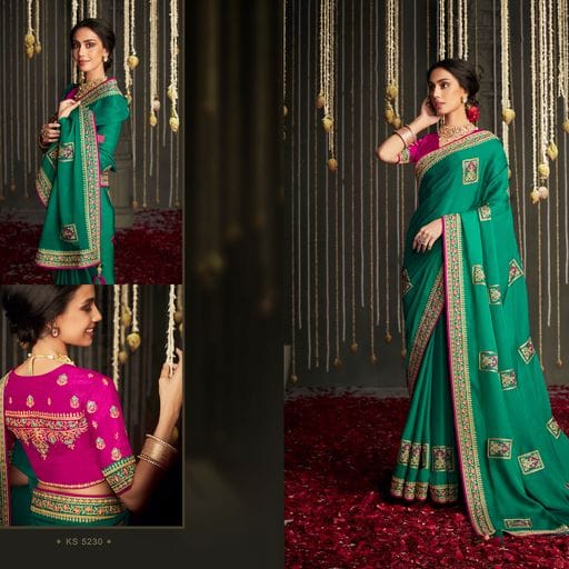 Traditional Styled Kajal- 11 Designer Banarasi Saree 5221 to 5235 Anant Tex Exports Private Limited