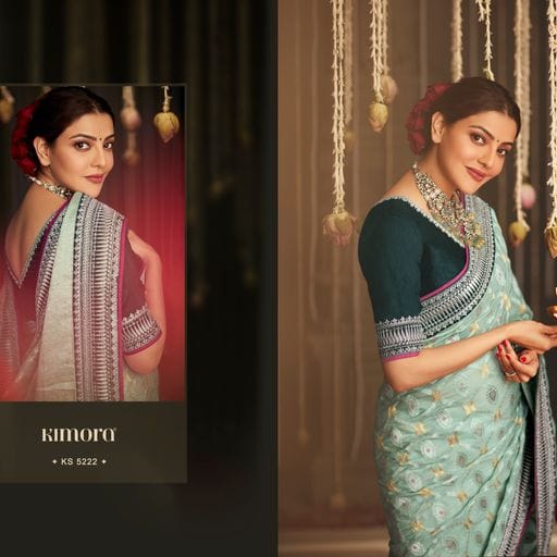 Traditional Styled Kajal- 11 Designer Banarasi Saree 5221 to 5235 Anant Tex Exports Private Limited