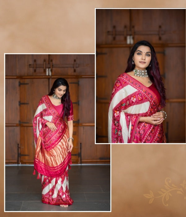 Traditional Indian style saree Gaji Silk Saree Anant Tex Exports Private Limited