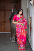 Traditional Indian style saree Gaji Silk Saree Anant Tex Exports Private Limited
