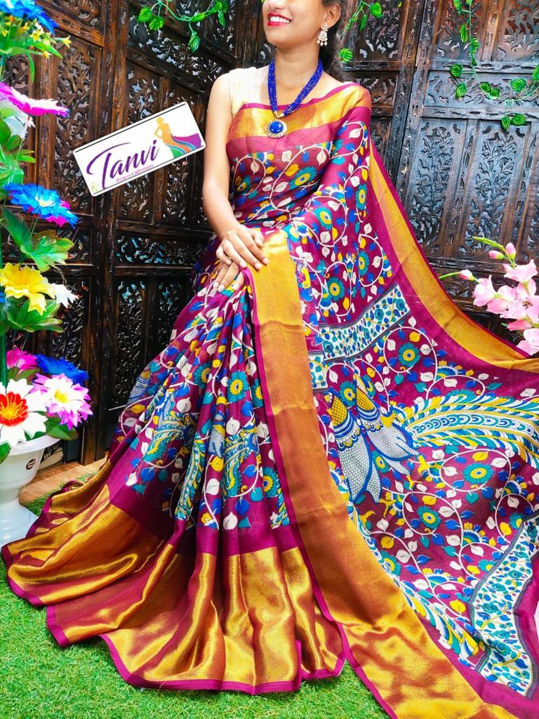 Moss chiffon Saree Anant Tex Exports Private Limited