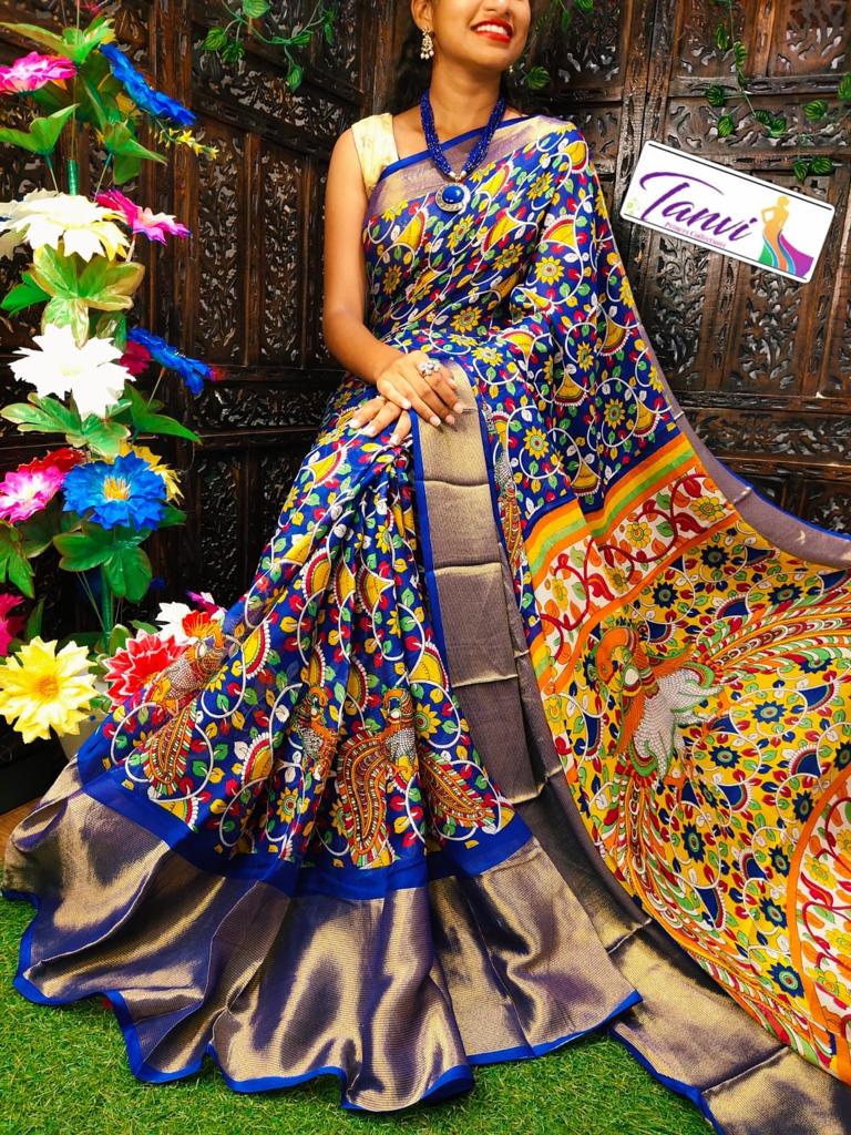 Moss chiffon Saree Anant Tex Exports Private Limited