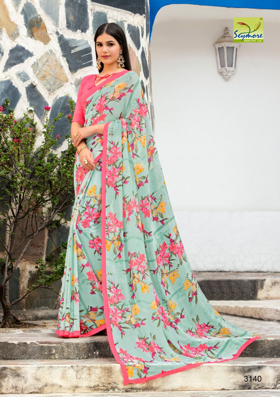 Georgette Plain Seymore Champa 3 Anant Tex Exports Private Limited