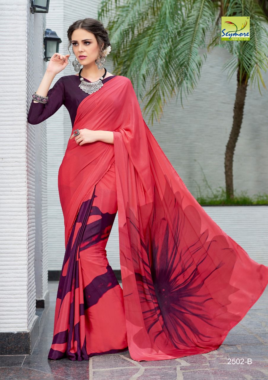 Georgette Plain Seymore Champa 3 Anant Tex Exports Private Limited