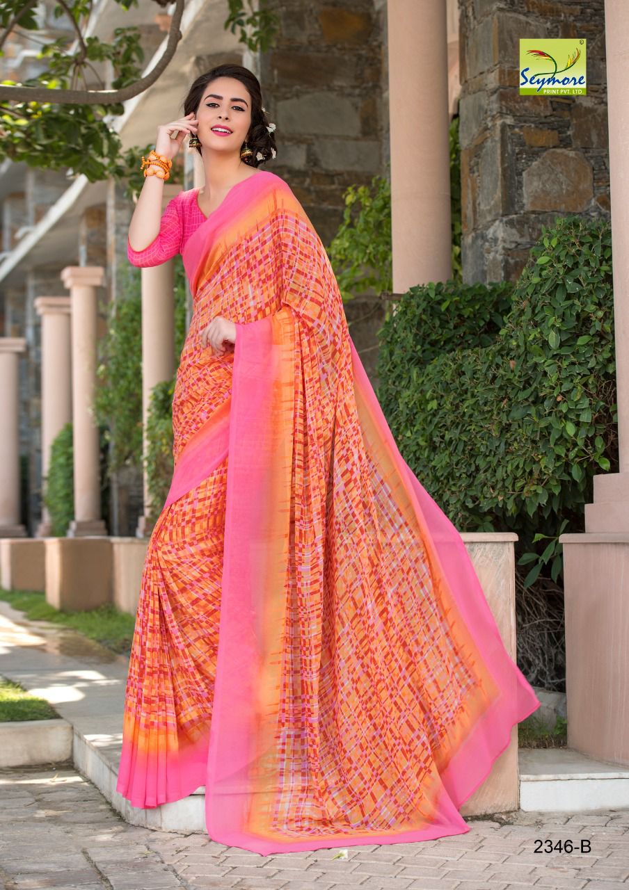 Georgette Plain Seymore Champa 3 Anant Tex Exports Private Limited