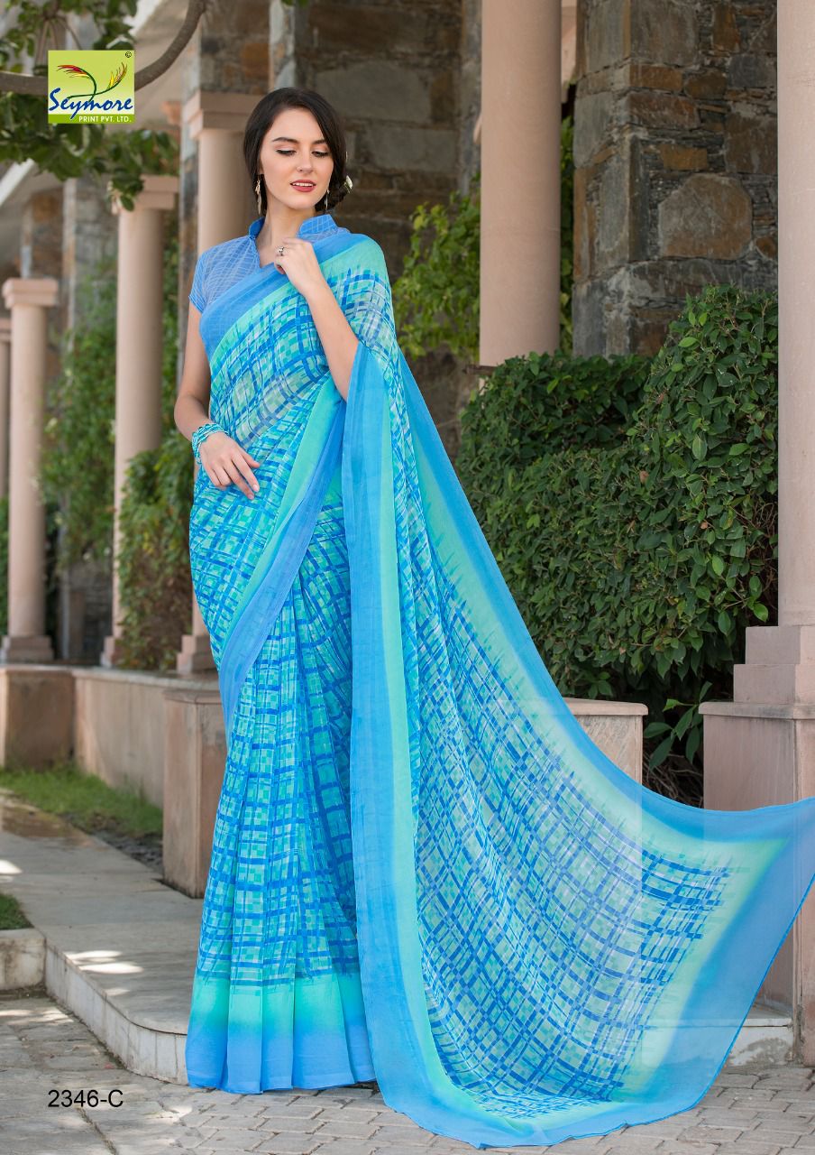 Georgette Plain Seymore Champa 3 Anant Tex Exports Private Limited