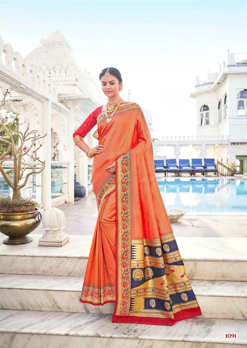 Partywear Pure Soft Silk Revanta Prayag Sarees Anant Tex Exports Private Limited