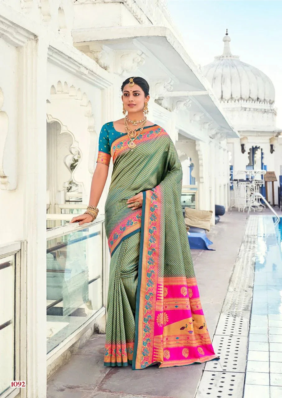 Partywear Pure Soft Silk Revanta Prayag Sarees Anant Tex Exports Private Limited