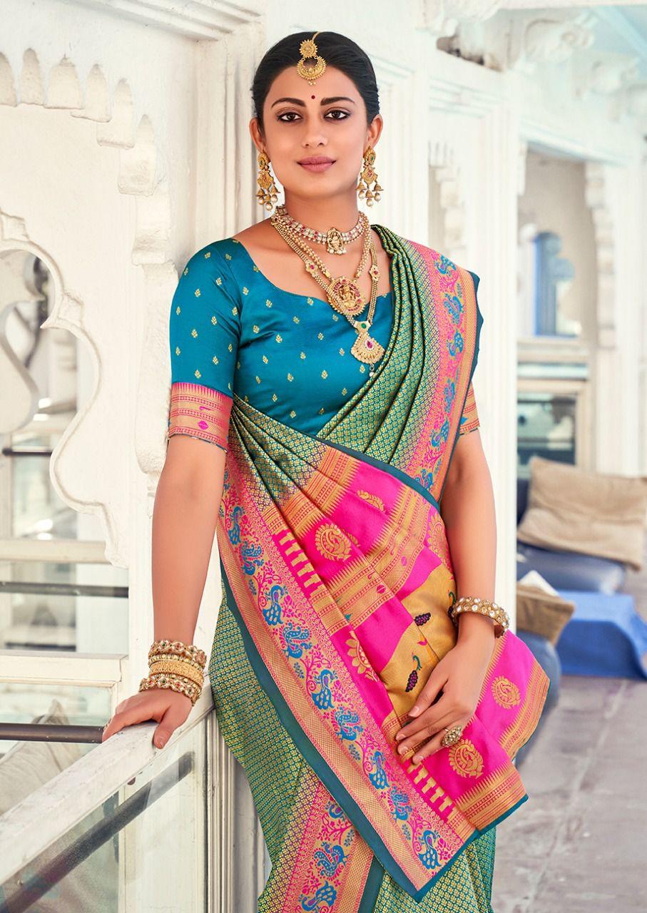 Partywear Pure Soft Silk Revanta Prayag Sarees Anant Tex Exports Private Limited
