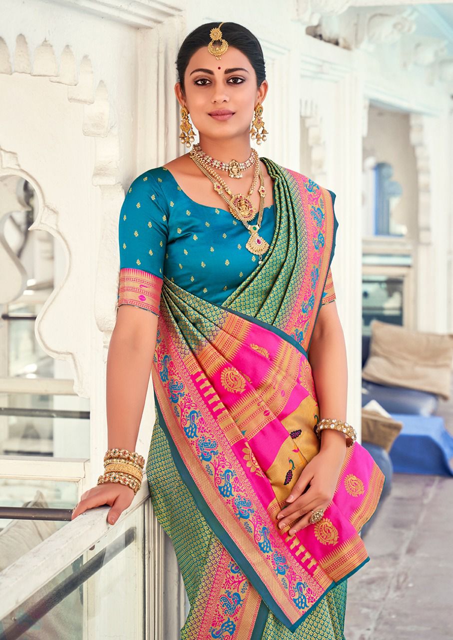 Partywear Pure Soft Silk Revanta Prayag Sarees Anant Tex Exports Private Limited