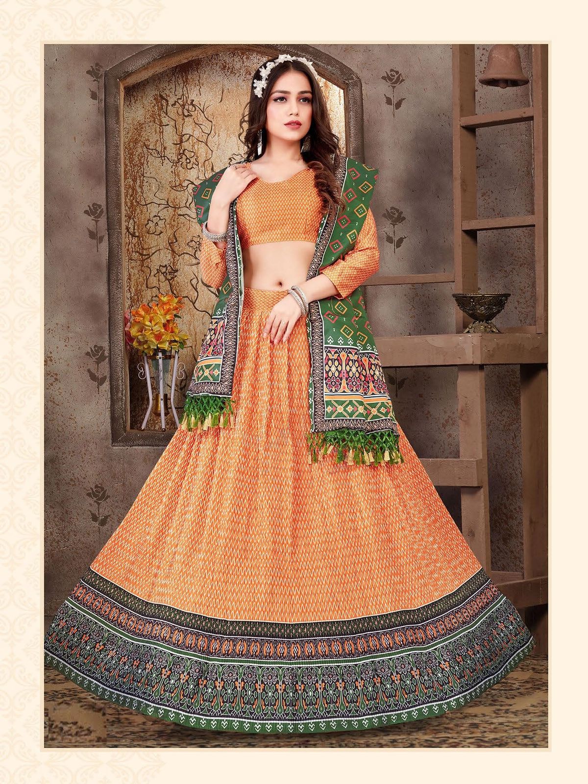 Partywear Designer Navratri Lehenga Choli 2004 to 2007 Anant Tex Exports Private Limited