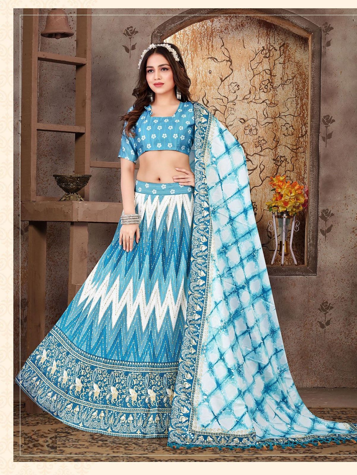 Partywear Designer Navratri Lehenga Choli 2004 to 2007 Anant Tex Exports Private Limited