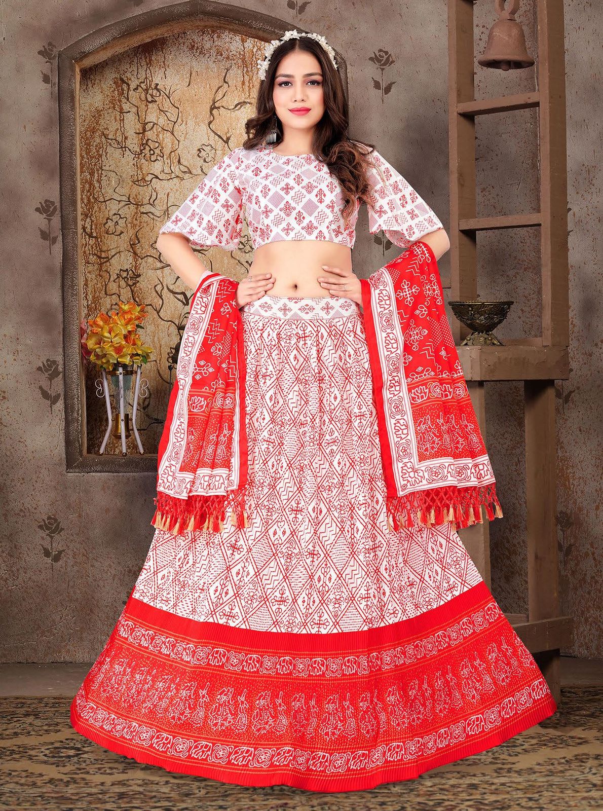 Partywear Designer Navratri Lehenga Choli 2004 to 2007 Anant Tex Exports Private Limited