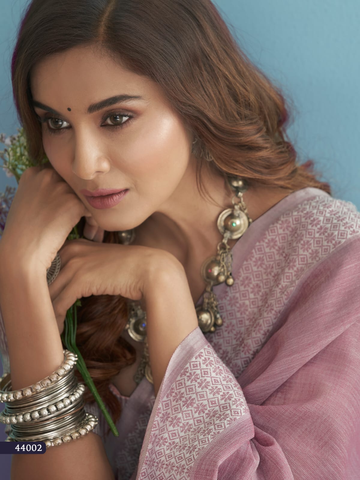 RajPath Aarzoo Soft Linen silk Saree Anant Tex Exports Private Limited