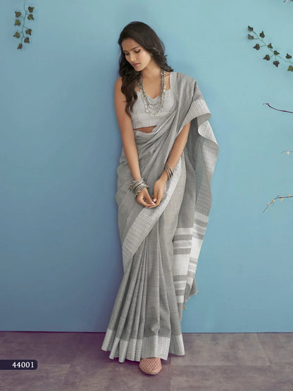 RajPath Aarzoo Soft Linen silk Saree Anant Tex Exports Private Limited