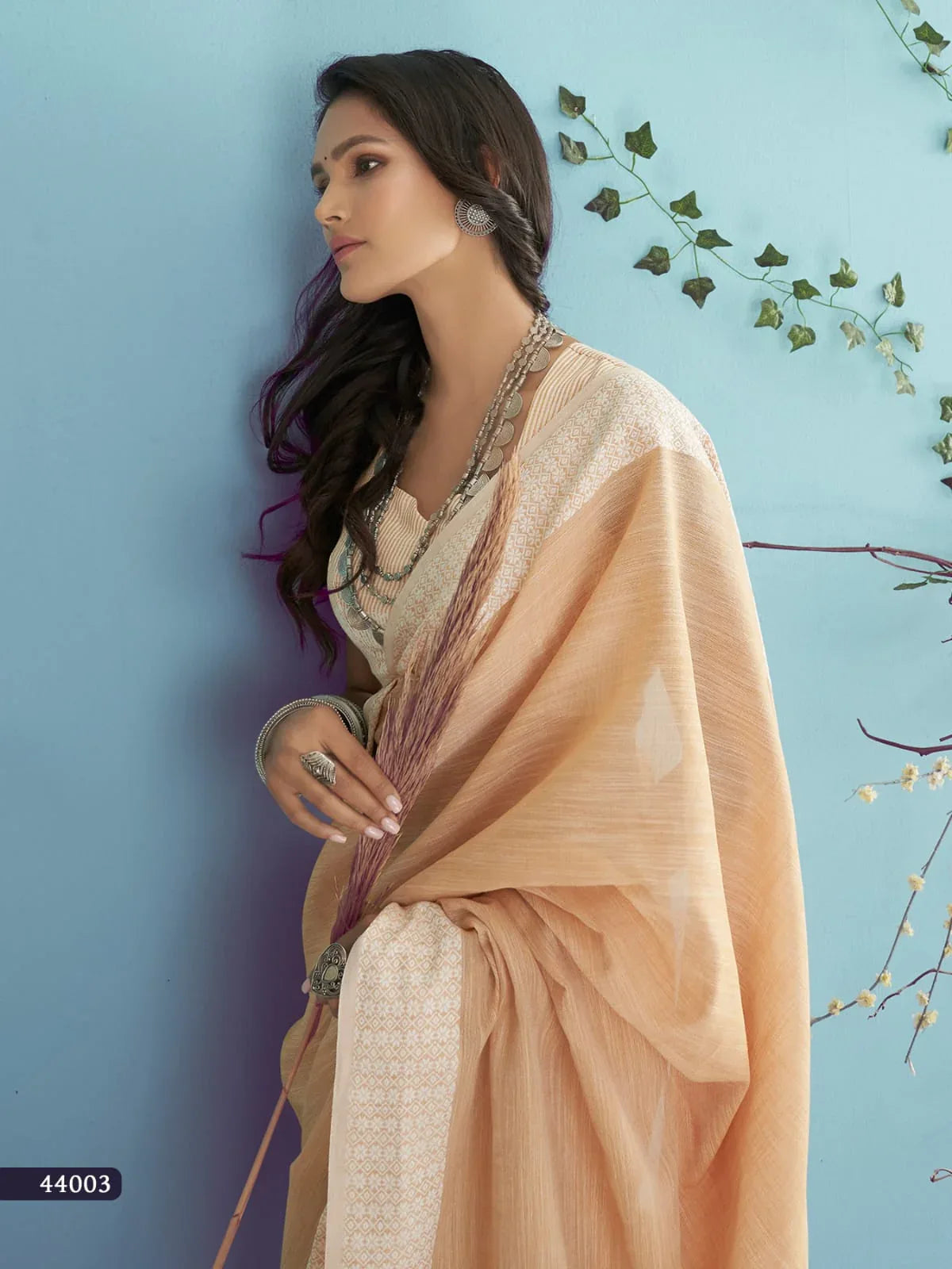 RajPath Aarzoo Soft Linen silk Saree Anant Tex Exports Private Limited