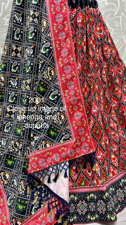 Traditional Navratri Satin Silk Lehenga Choli Anant Tex Exports Private Limited