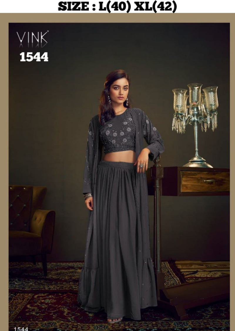 Party Wear Collection Cocktail vink Anant Tex Exports Private Limited