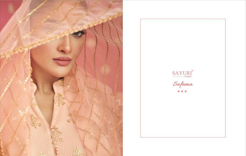 SAYURI SAFEENA 5201 SERIES ANARKALI SUITE Anant Tex Exports Private Limited