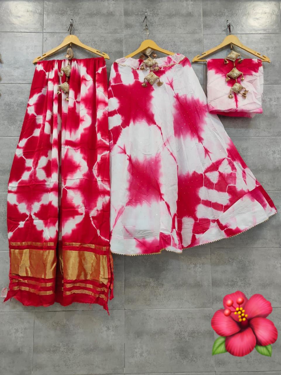 Shibori Chaniya choli Anant Tex Exports Private Limited