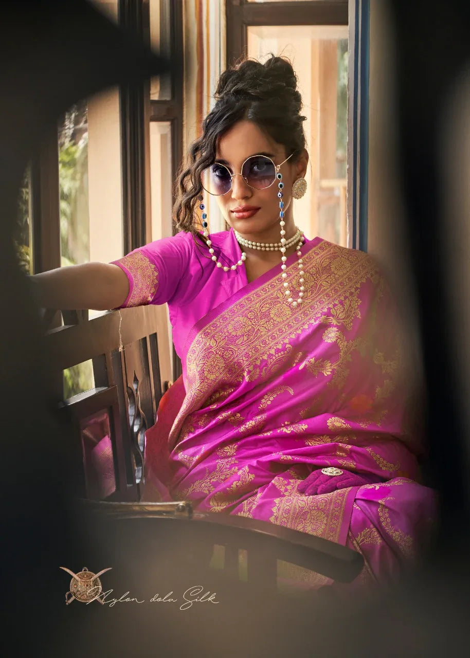 Rajpath Anaisha Soft dola Silk Saree Anant Tex Exports Private Limited