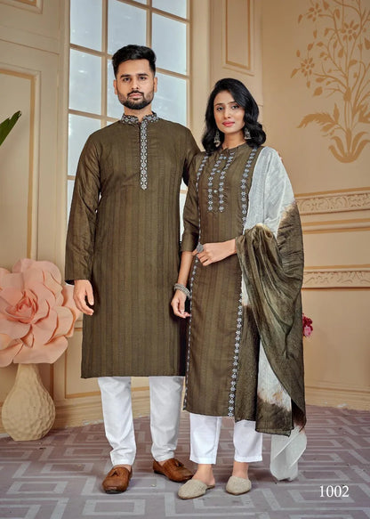 Kurta with Pajama and Kurti with Pants &amp; Dupatta Anant Tex Exports Private Limited