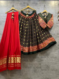 Navratri Garba Lehenga Choli Crape Silk Anant Tex Exports Private Limited