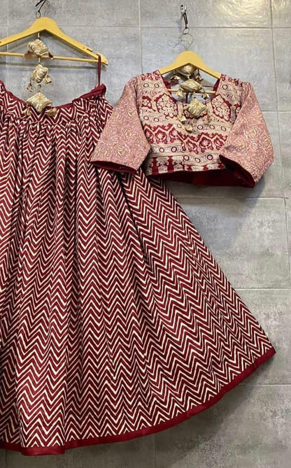 Pasmina Lehriya Kids Lehenga Anant Tex Exports Private Limited