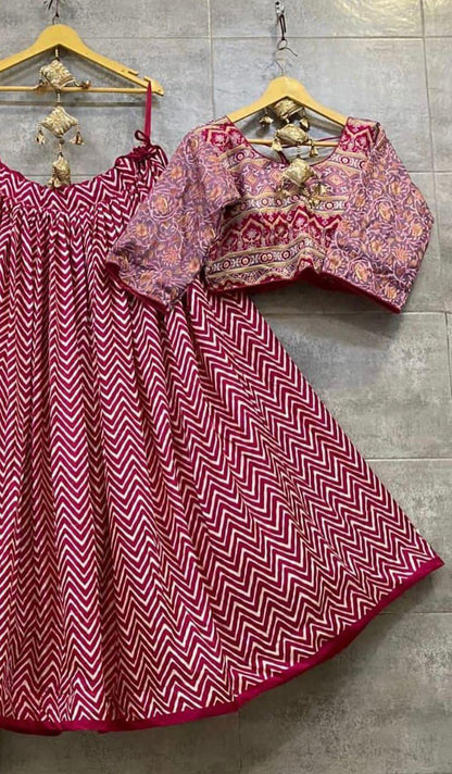 Pasmina Lehriya Kids Lehenga Anant Tex Exports Private Limited