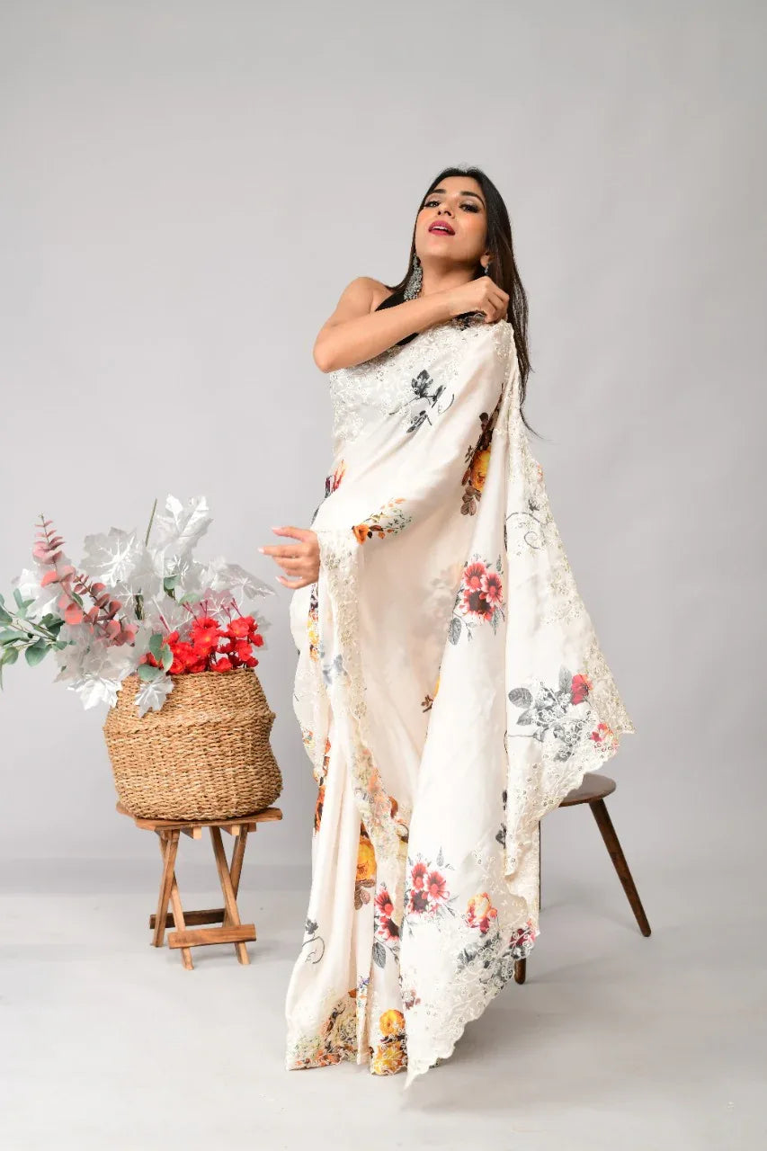 FESTIVE COLLECTION PALLAVI SATIN SAREE Anant Tex Exports Private Limited