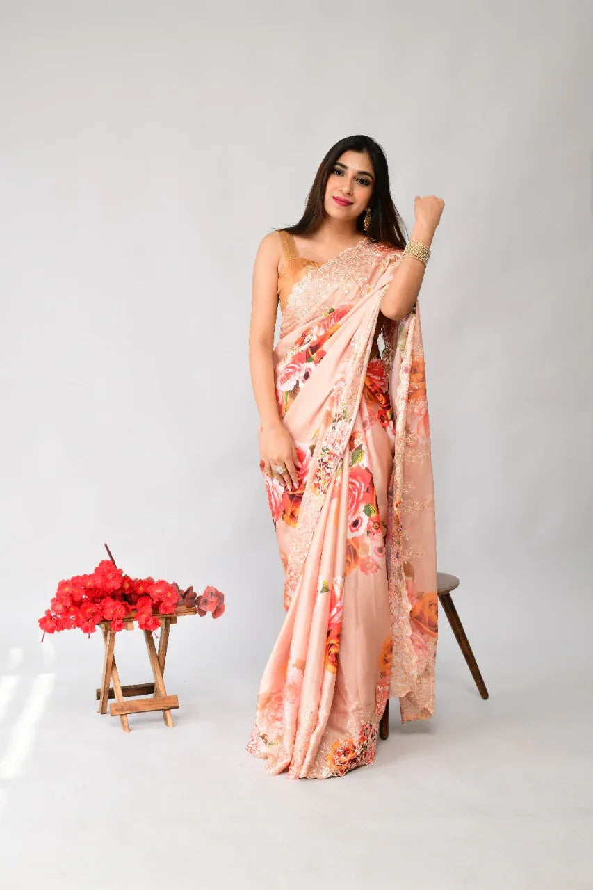 FESTIVE COLLECTION PALLAVI SATIN SAREE Anant Tex Exports Private Limited