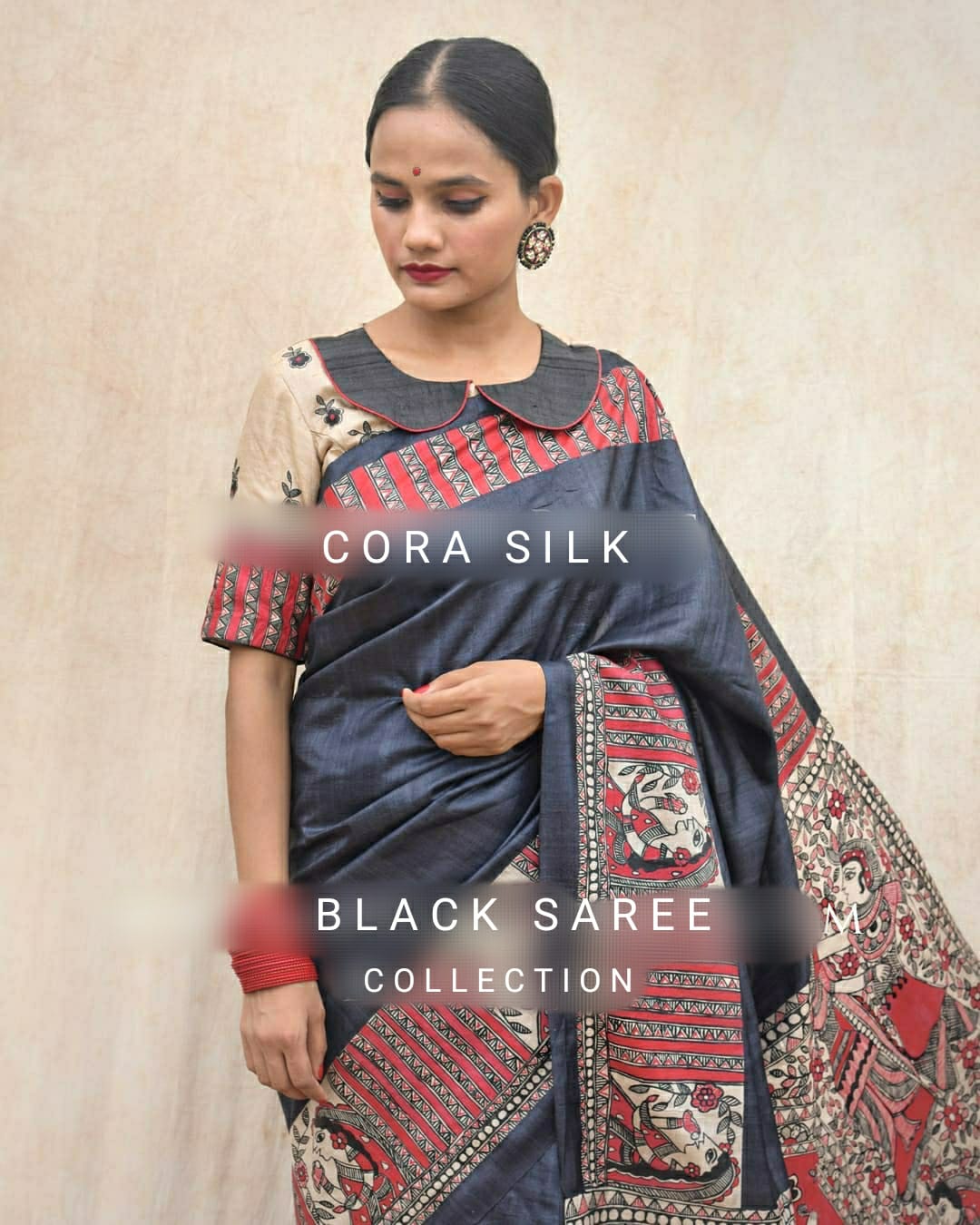 Party Wear Kalamkari Satin Silk Saree Anant Tex Exports Private Limited