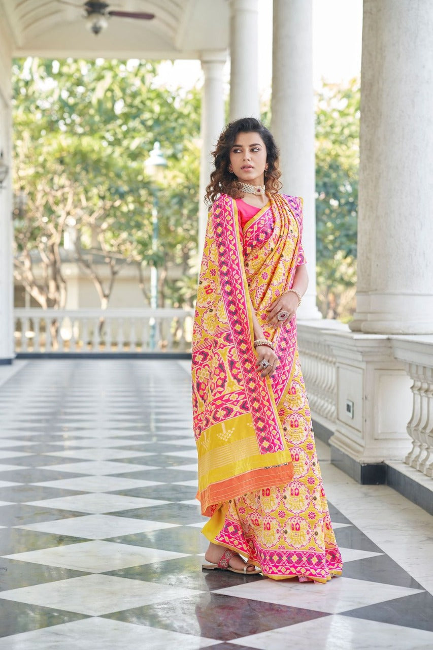 PARTY WEAR PATOLA SILK SAREE VOL 05 Anant Tex Exports Private Limited