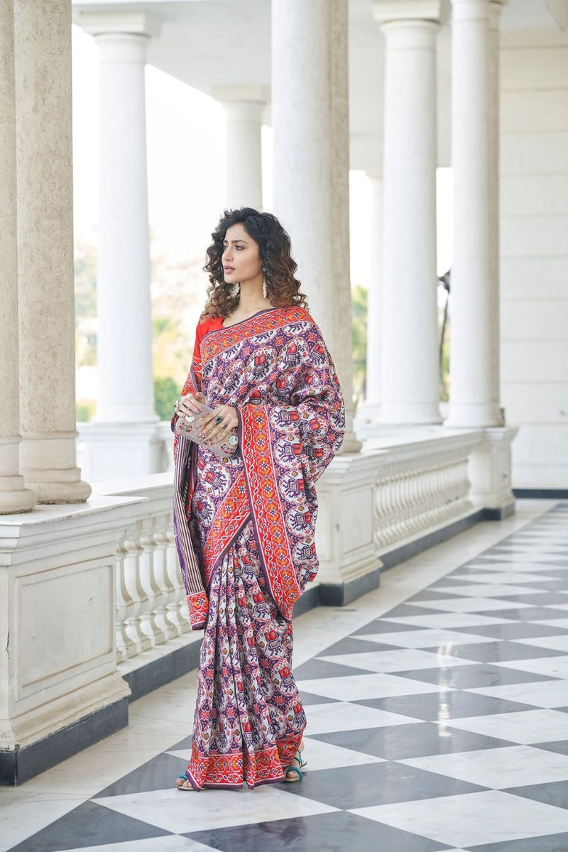 PARTY WEAR PATOLA SILK SAREE VOL 05 Anant Tex Exports Private Limited