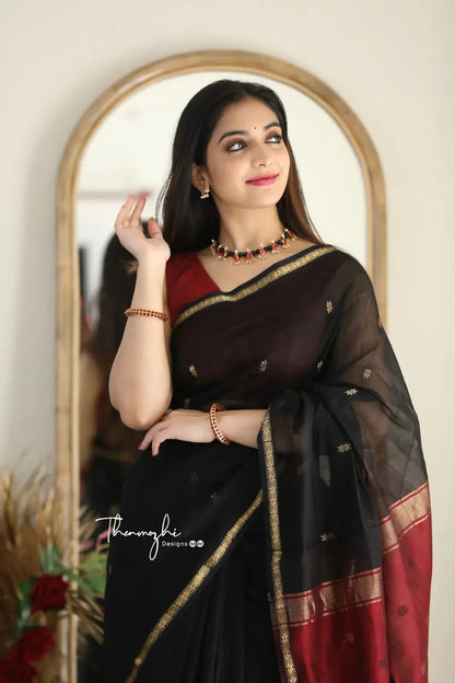 Party Wear Special Lilan Soft Cotton Saree Anant Tex Exports Private Limited