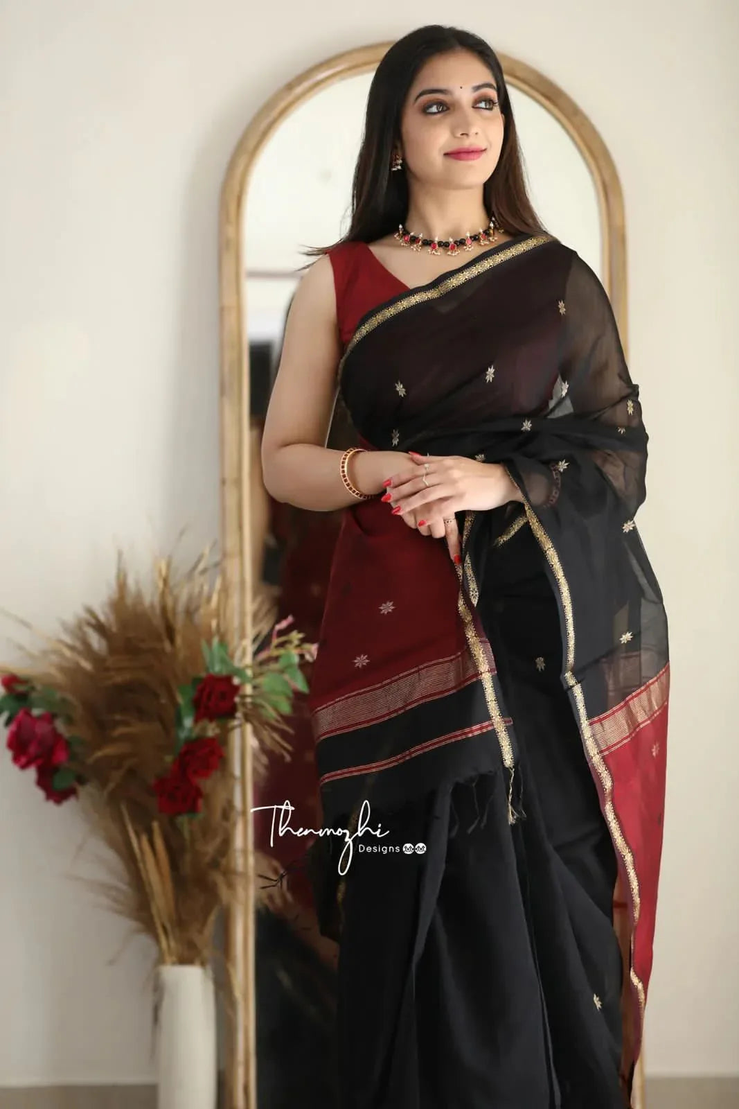 Party Wear Special Lilan Soft Cotton Saree Anant Tex Exports Private Limited